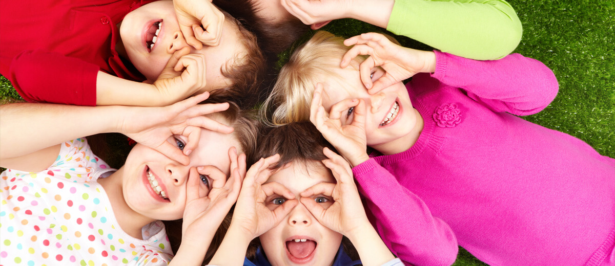 Group of Kids in Circle